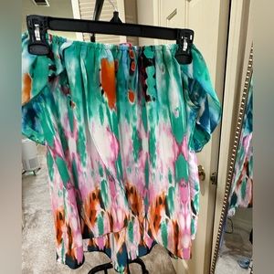 Multi color strapless top - Buddy Love